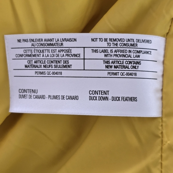 DIESEL W-ROLF jacket down jacket men's winter jacket yellow size S - Picture 15 of 16